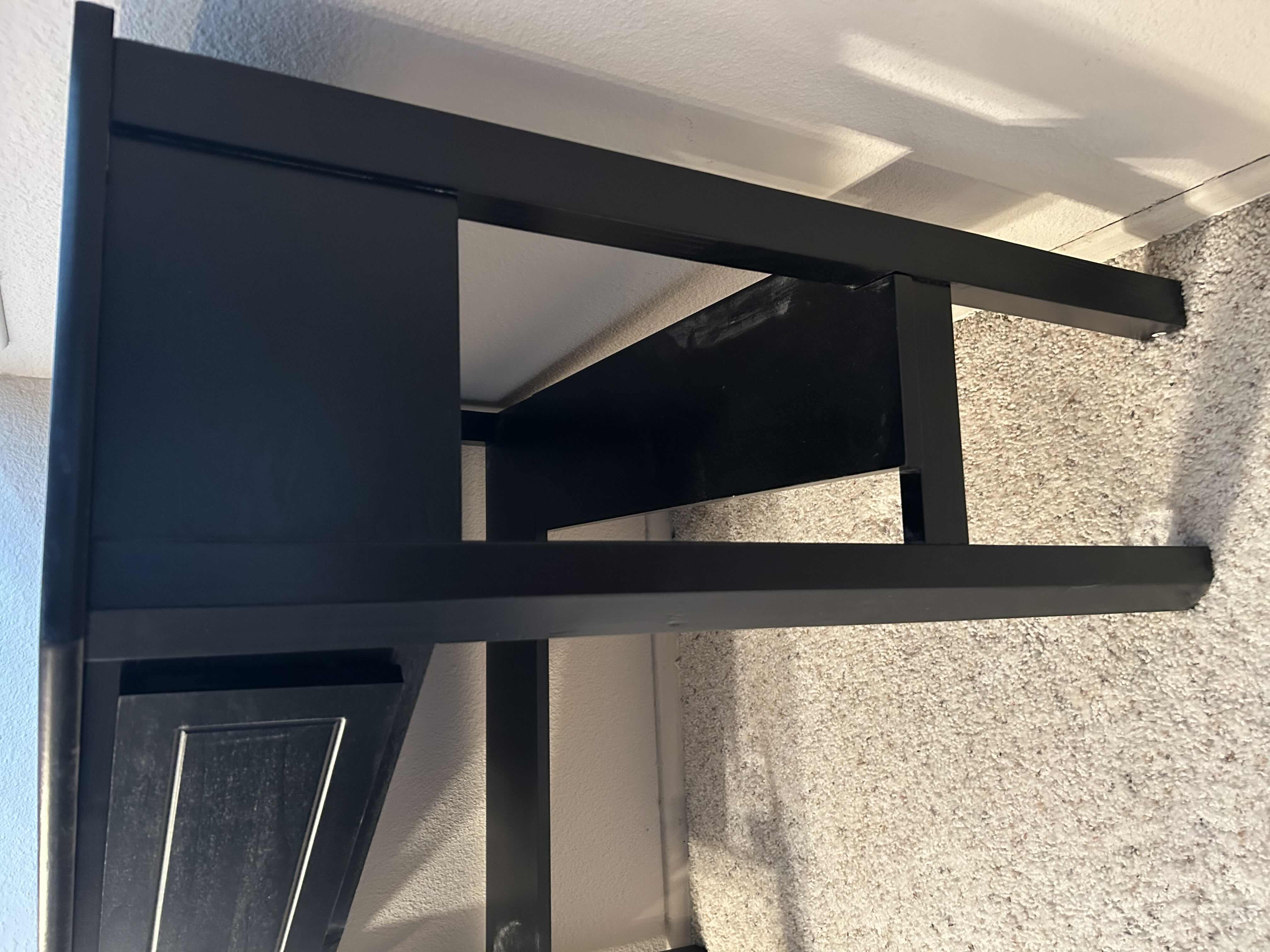 Photo 1 of BLACK CORNER DESK 41” X 28” H 30”