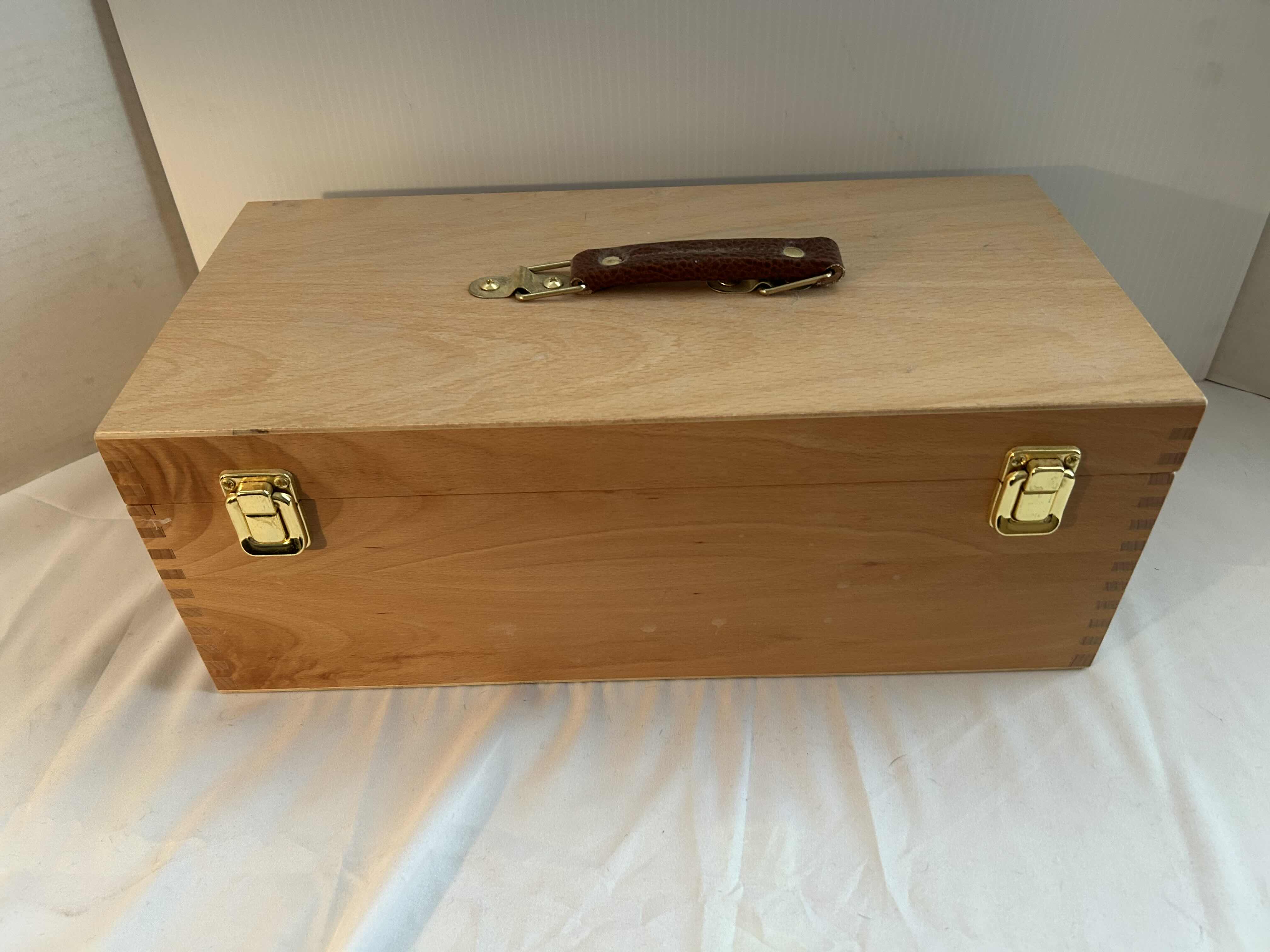 Photo 5 of WOOD SEWING BOX WITH TOOLS