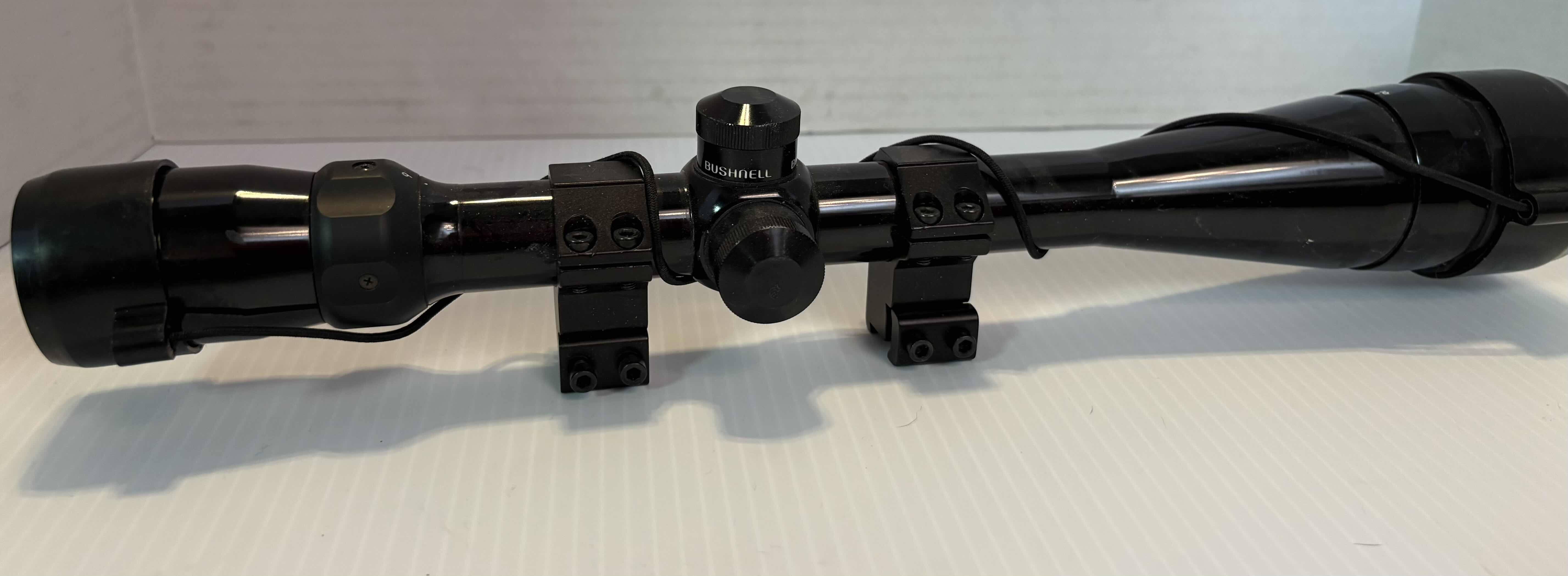 Photo 1 of BUSHNELL RIFLE SCOPE. SPORTSMAN SCOPE. GUNS AND FIREARMS ACCESSORIES.