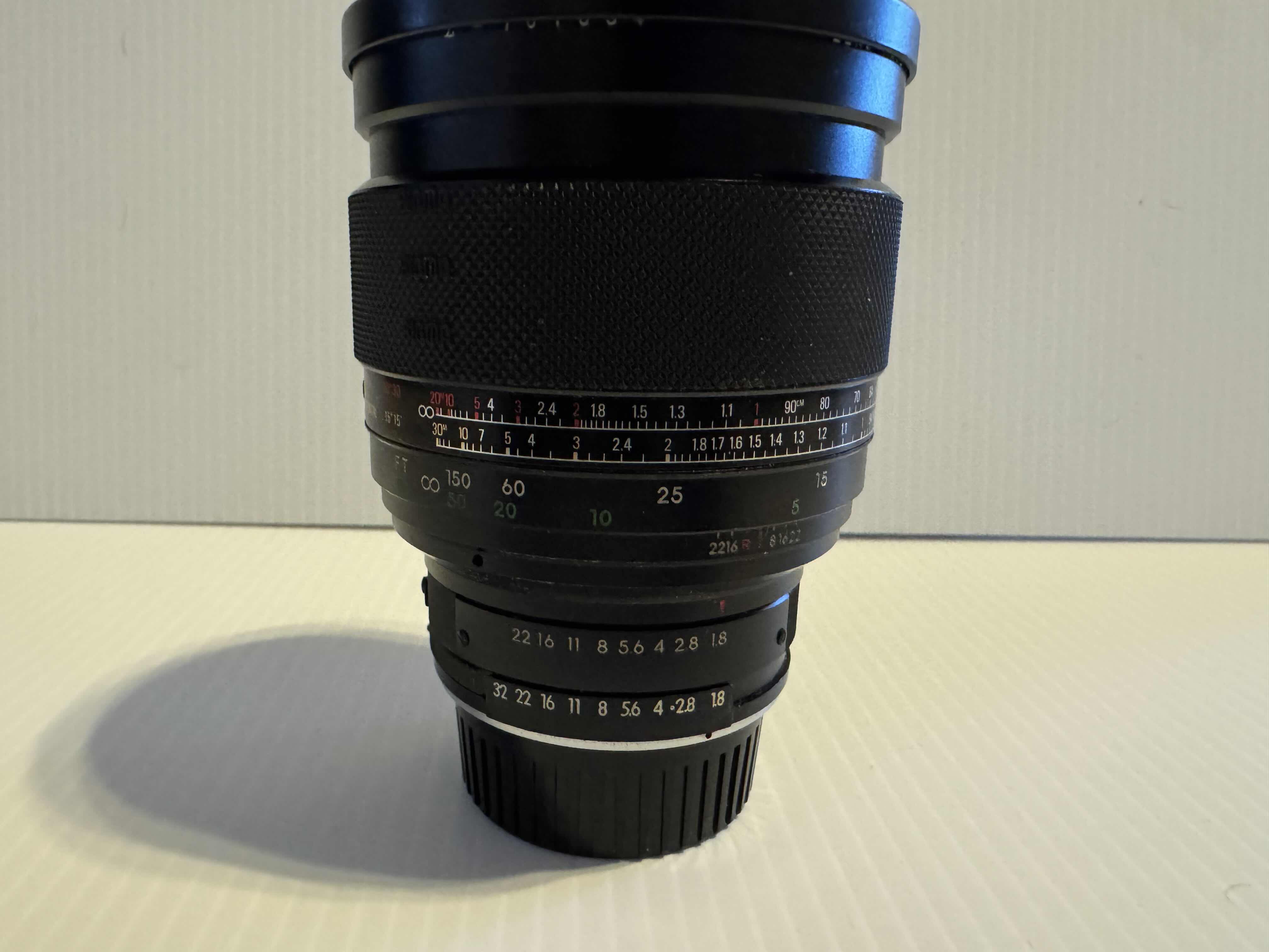 Photo 2 of SIGMA-SCALEMATIC TELEPHOTO CAMERA LENS. 1:1.8 F=135mm