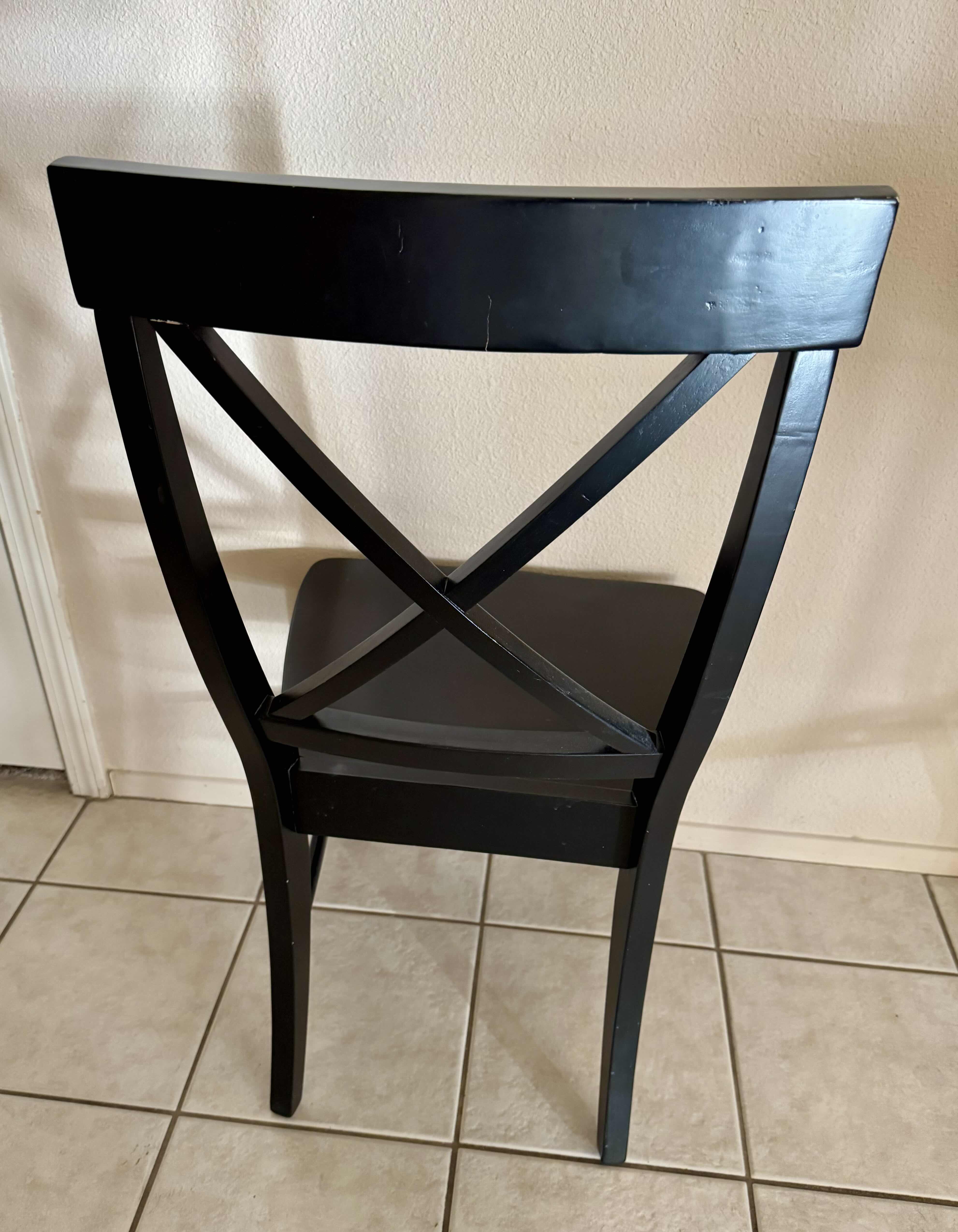 Photo 1 of BLACK DINING CHAIR