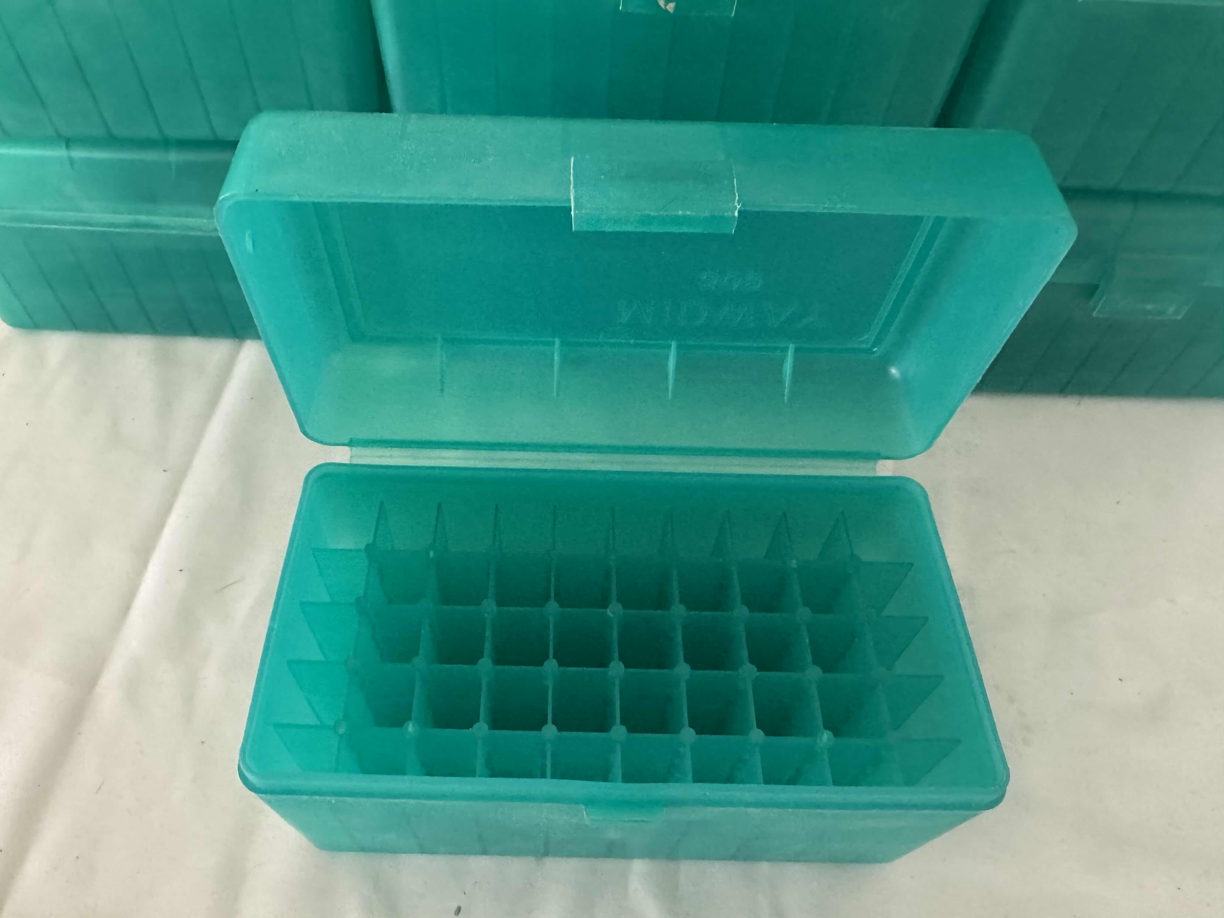 Photo 1 of 8 PLASTIC BULLET CARRYING CASES