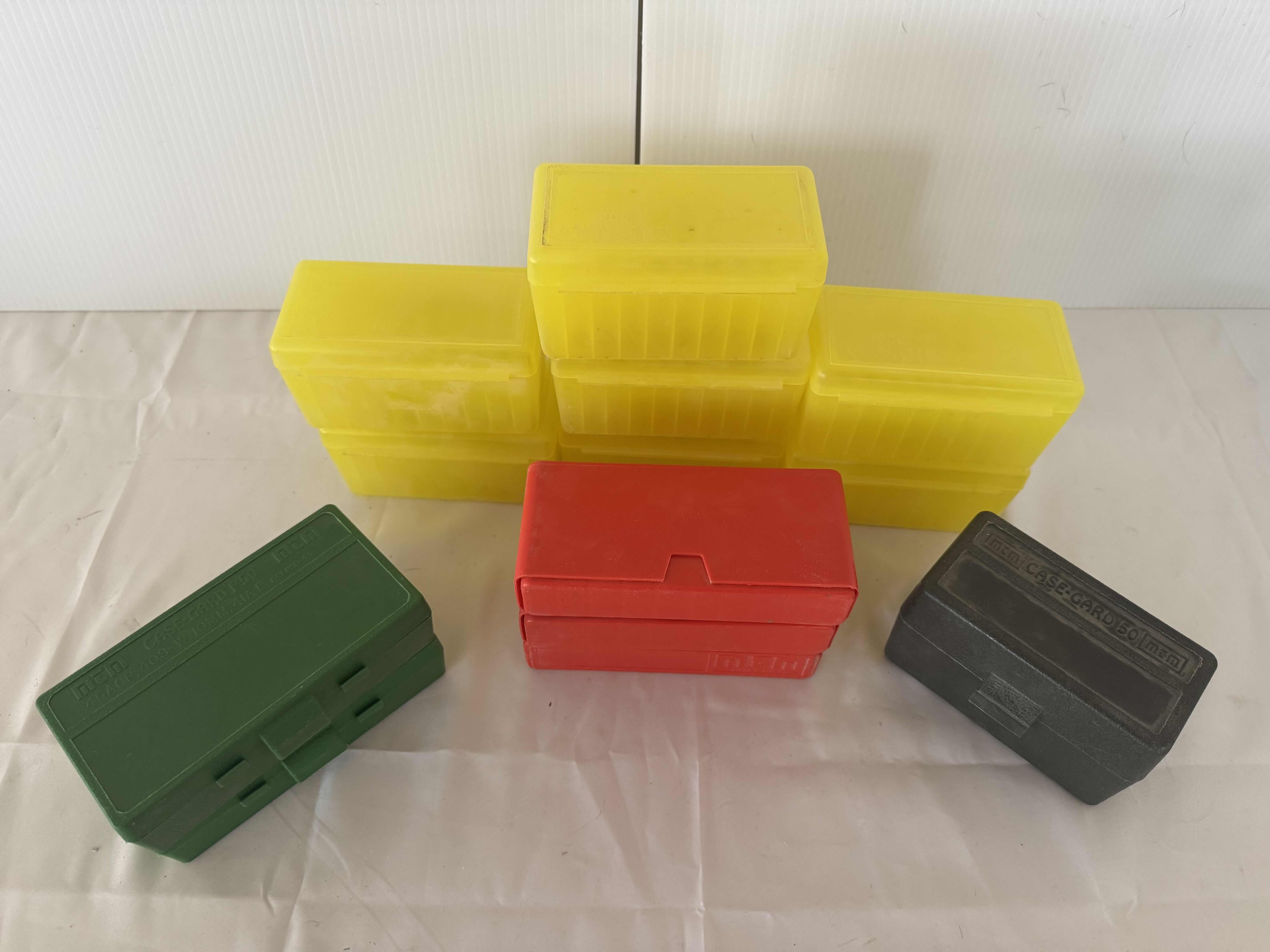 Photo 1 of 13-  PLASTIC BULLET CASES