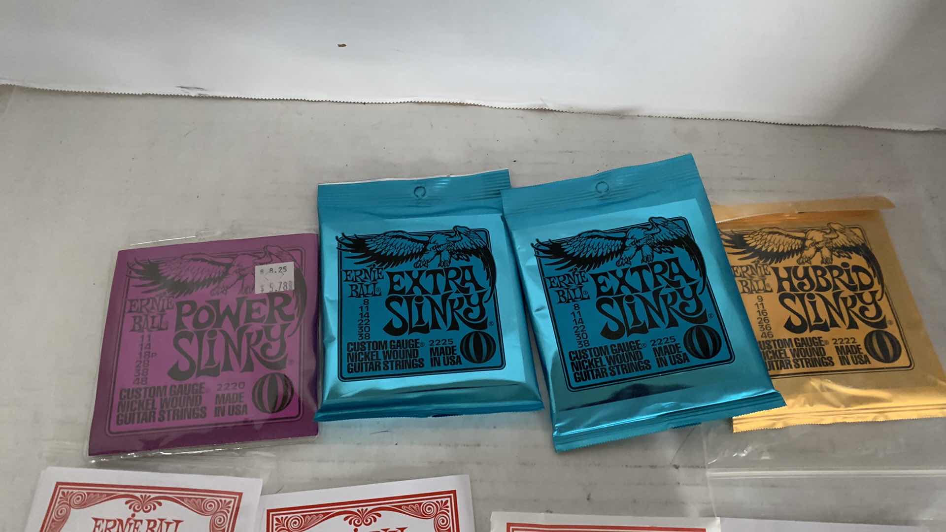 Photo 2 of ERNIE BALL GUITAR STRINGS