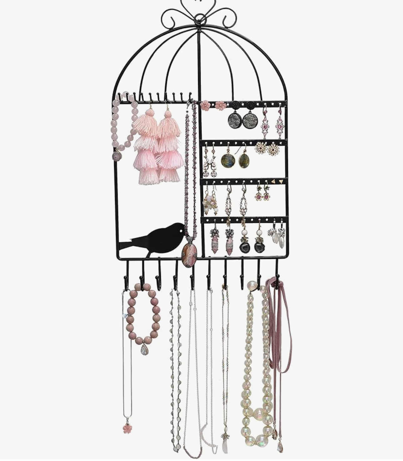 Photo 2 of BRAND NEW CASE OF ARAD WALL-MOUNTED VINTAGE INSPIRED BIRD CAGE JEWELRY ORGANIZER