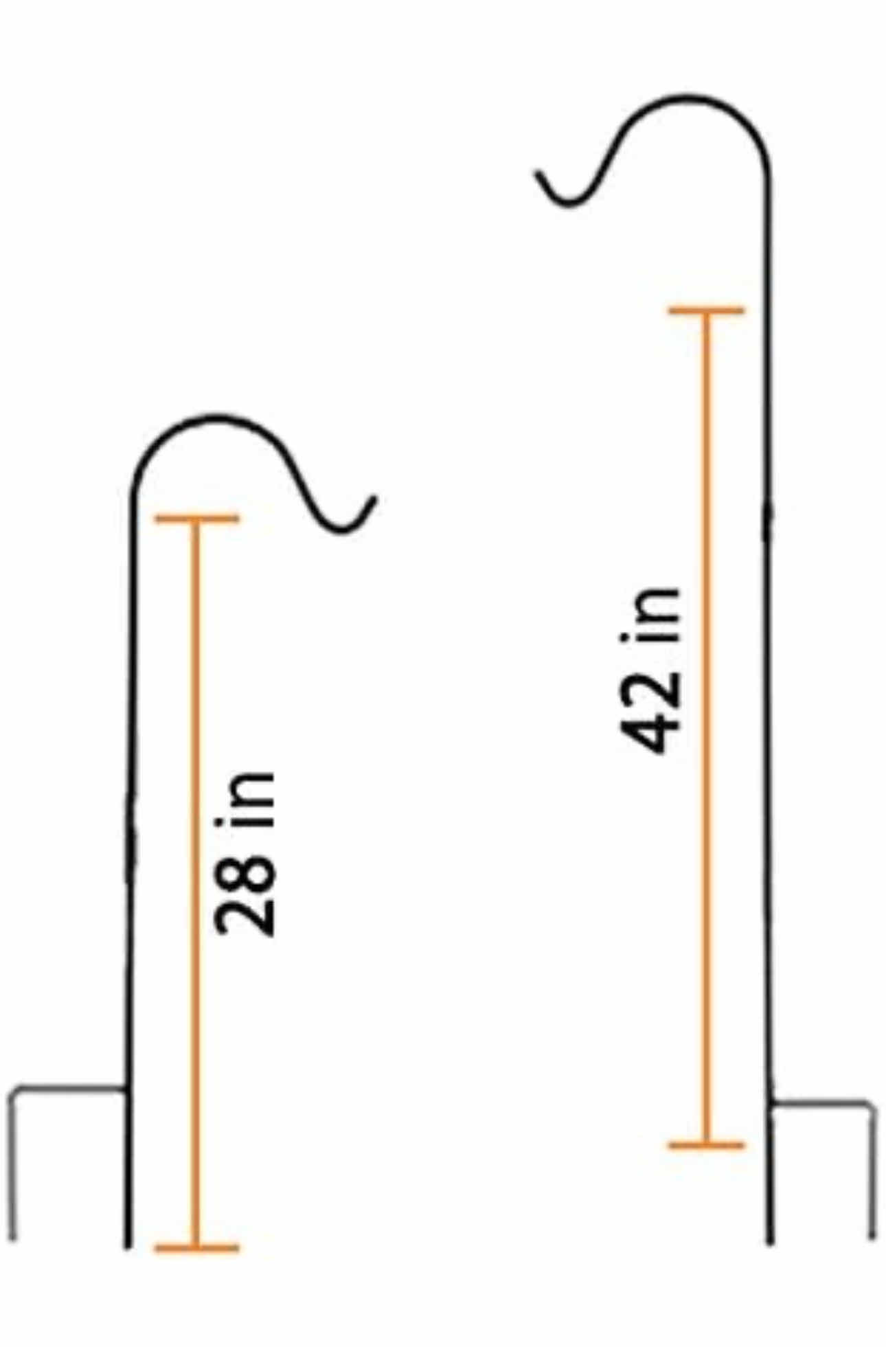 Photo 2 of BRAND NEW CASE OF HOME-X 48” ADJUSTABLE HEIGHT IN-GROUND SHEPHERDS HOOK. 16 PER BOX