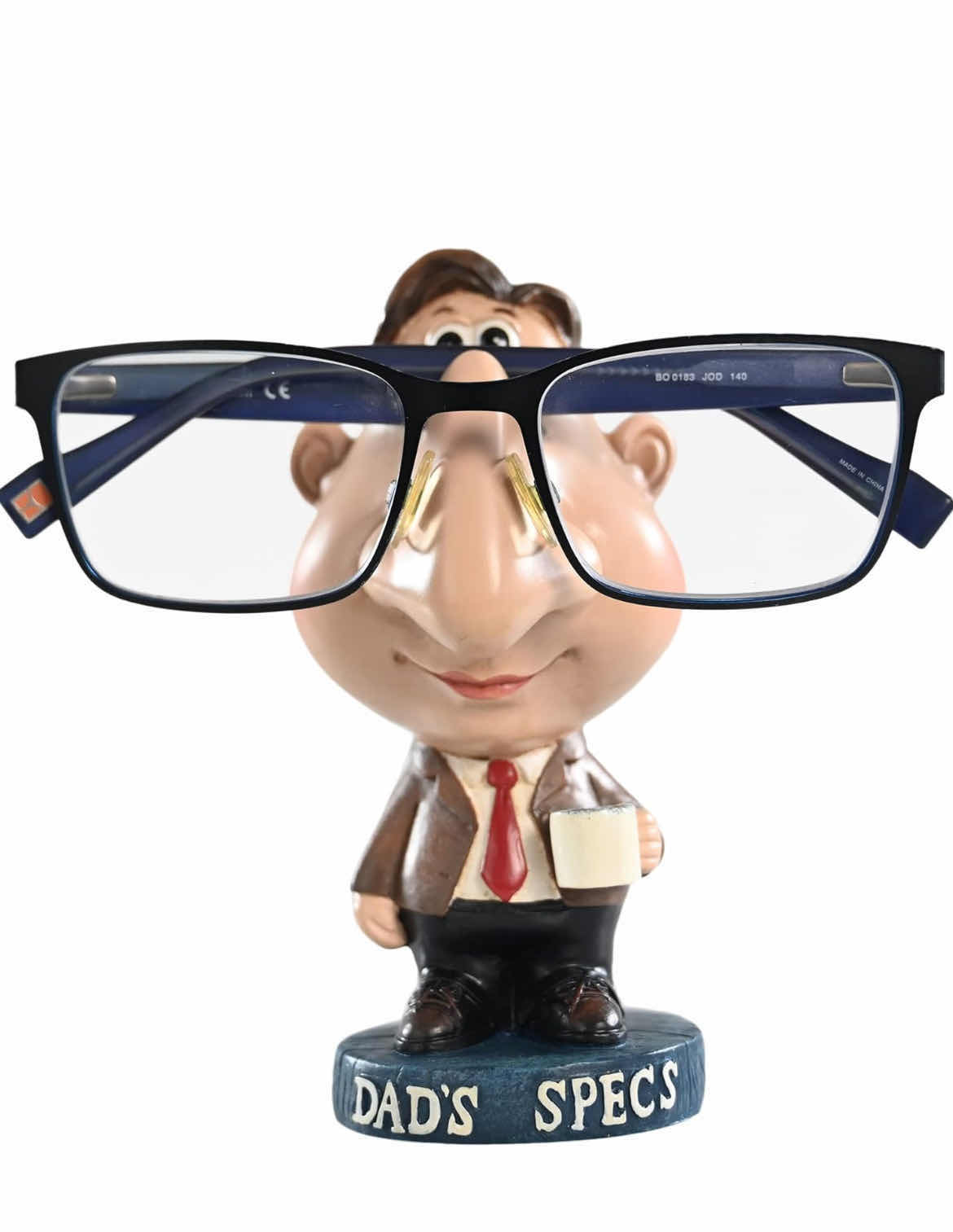 Photo 1 of BRAND NEW CASE OF HOME-X DADS SPECS EYEGLASS HOLDER, STATUE  OF MAN AT THE OFFICE. NOVELTY DECORATION. 5"H (24 IN A CASE)