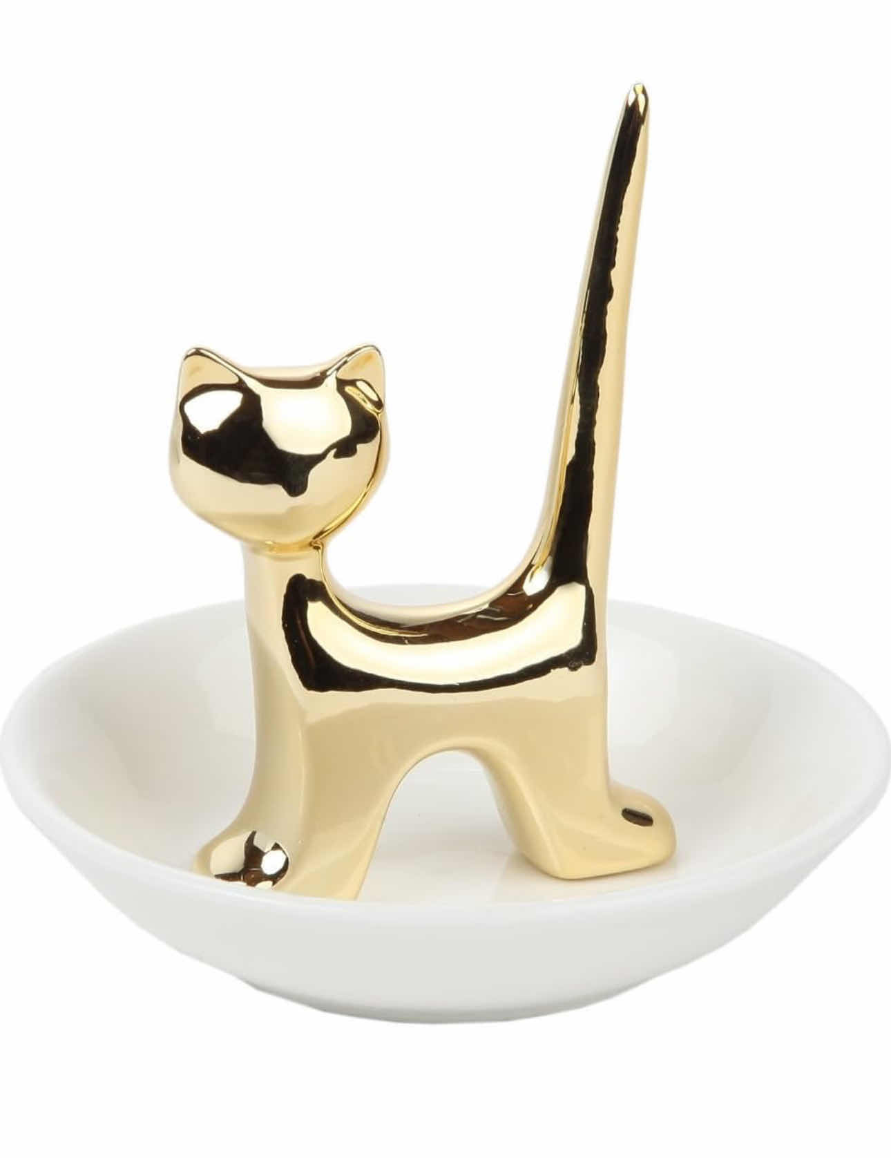 Photo 1 of BRAND NEW CASE OF HOME-X PORCELAIN CAT DISH RING HOLDER AND JEWELRY TRAY