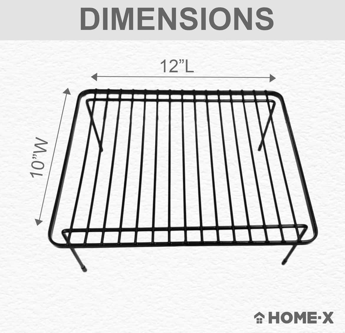 Photo 3 of METAL FREEZER, PANTRY, OR CABINET SHELF, GREAT SPACE SAVER FOR ORGANIZING CUPBOARDS OR REFRIGERATORS, EXTRA SHELF FOR CABINETS(12)