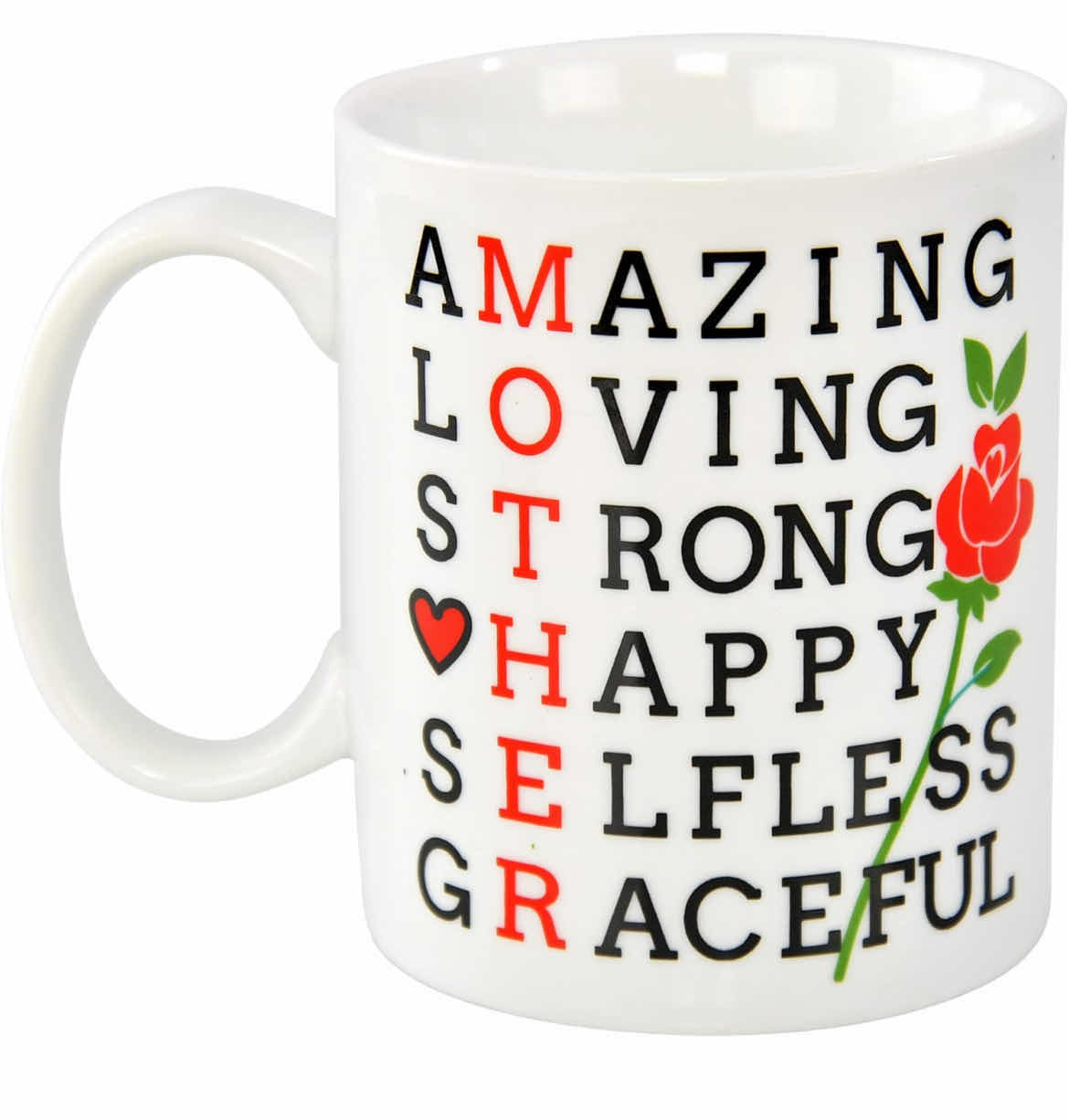 Photo 1 of CASE OF 18 HOME-X MOTHER CERAMIC COFFEE MUG MOTHERS DAY BEST MOM EVER LARGE COFFEE CUP DISHWASHER SAFE 14 OZ