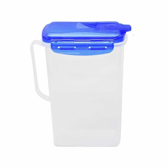 Photo 1 of CASE OF 24 HOME-X FRIDGE DOOR PITCHER SLIM DESIGN 2 QUART CAPACITY BPA FREE (9" x 4" x 6.5")