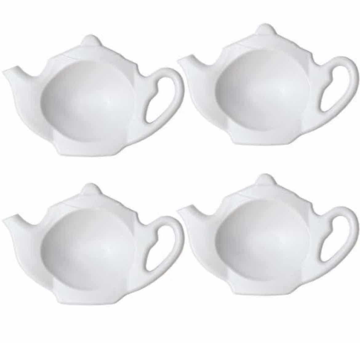 Photo 1 of CASE OF 60 HOME-X TEAPOT SHAPED TEABAG HOLDERS SETS OF 4