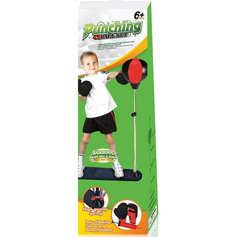 Photo 1 of CASE OF 12 POWERTRC PUNCHING BAG FOR KIDS WITH STAND