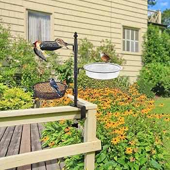 Photo 2 of NEW HOME-X BALCONY DECK RAILING 3-TRAY BIRD FEEDER