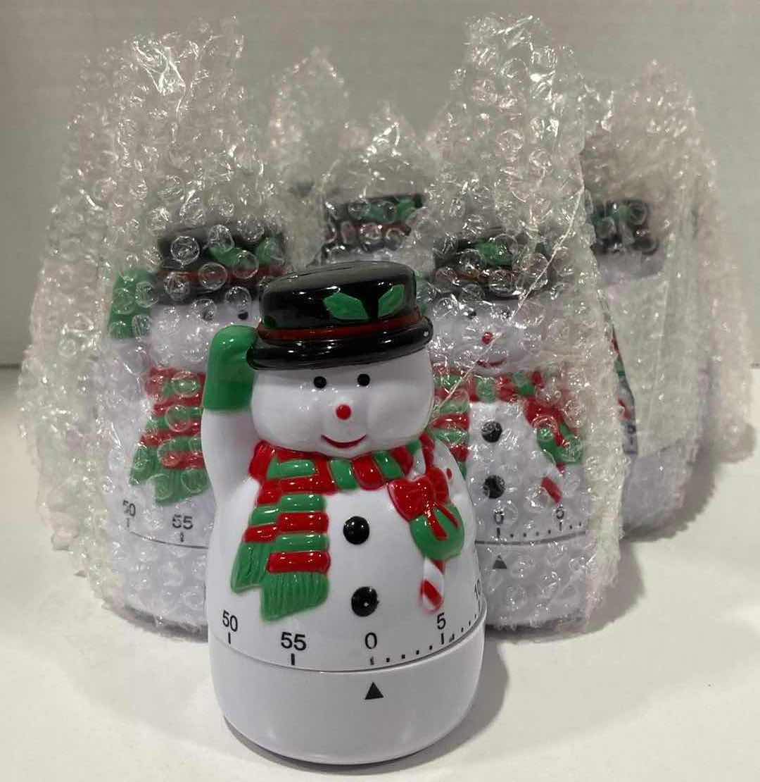 Photo 1 of NEW HOME-X SNOWMAN KITCHEN TIMER (SET OF 10)