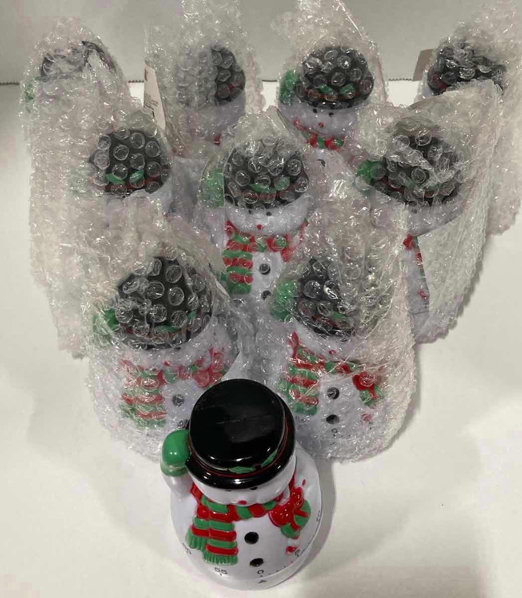 Photo 2 of NEW HOME-X SNOWMAN KITCHEN TIMER (SET OF 10)