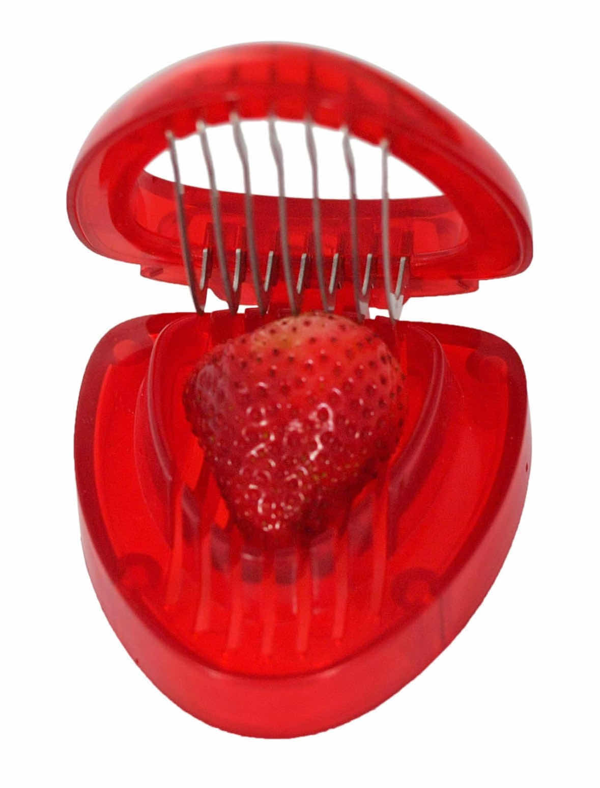 Photo 1 of NEW CASE OF HOME-X STRAWBERRY SLICER W/7 BLADES (APPROX 96 PCS PER CASE)