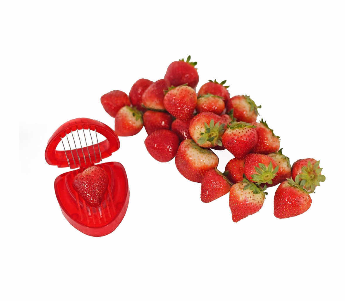 Photo 2 of NEW CASE OF HOME-X STRAWBERRY SLICER W/7 BLADES (APPROX 96 PCS PER CASE)