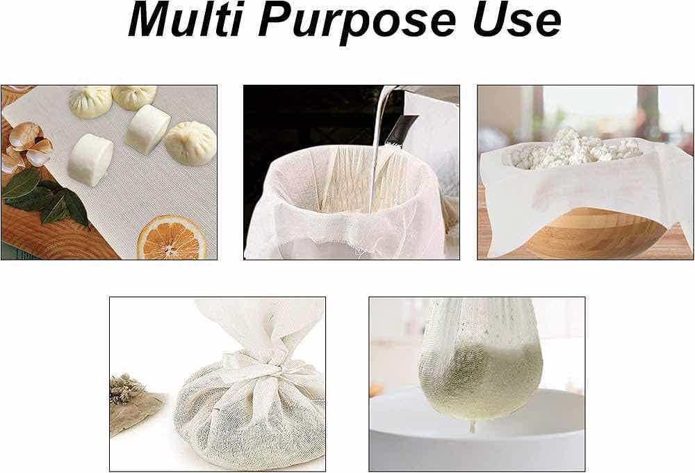 Photo 2 of NEW HOME-X MULTI-PURPOSE ORGANIC COTTON CHEESECLOTH (2 SETS OF 10)