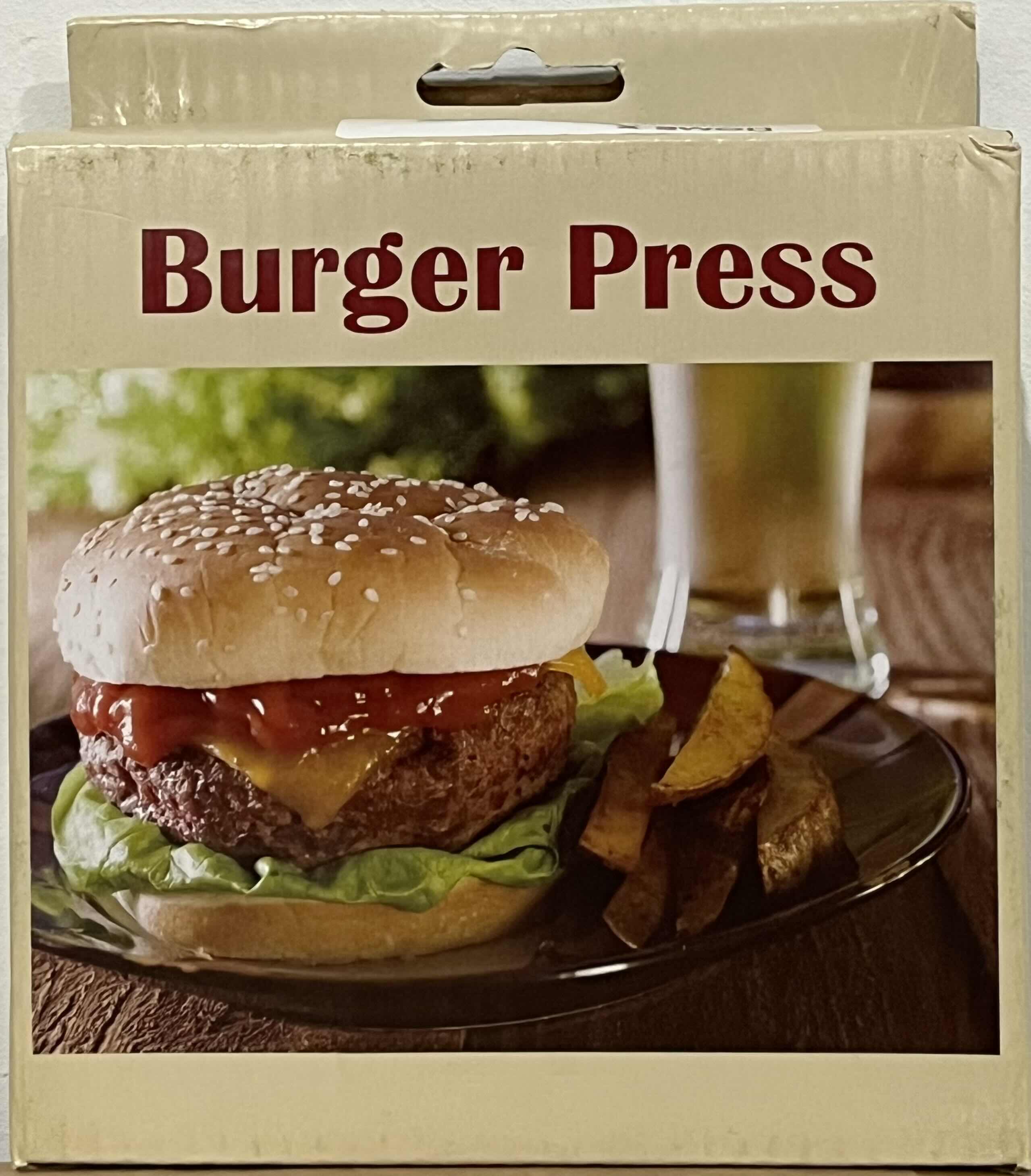 Photo 5 of HOME X ALUMINUM HAMBURGER PRESS (1CASE/40PCS)