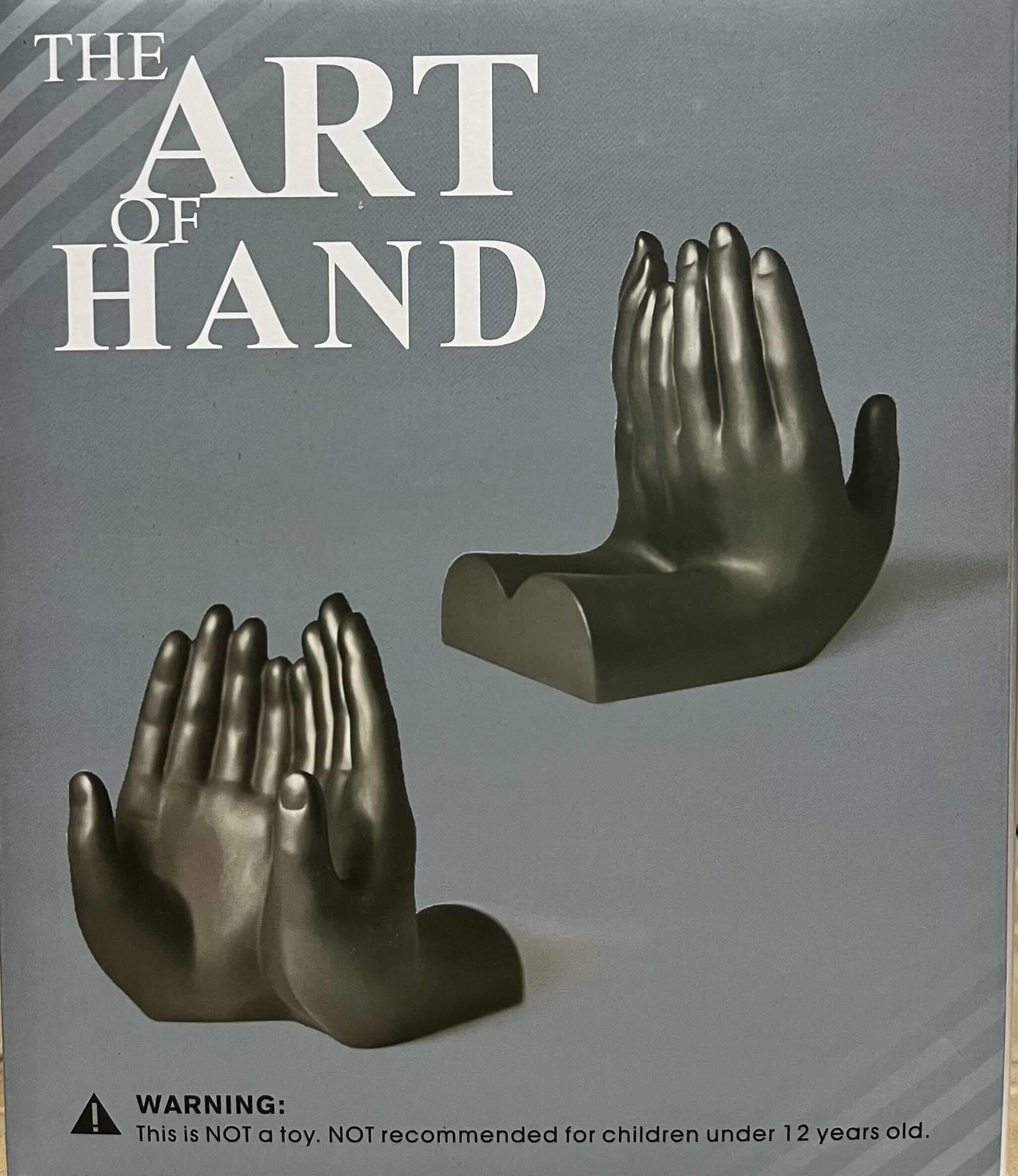 Photo 1 of ARAD THE ART OF HAND BLACK FINISH TABLET, PHONE & BOOK STAND HANDS (1CASE/8PCS)