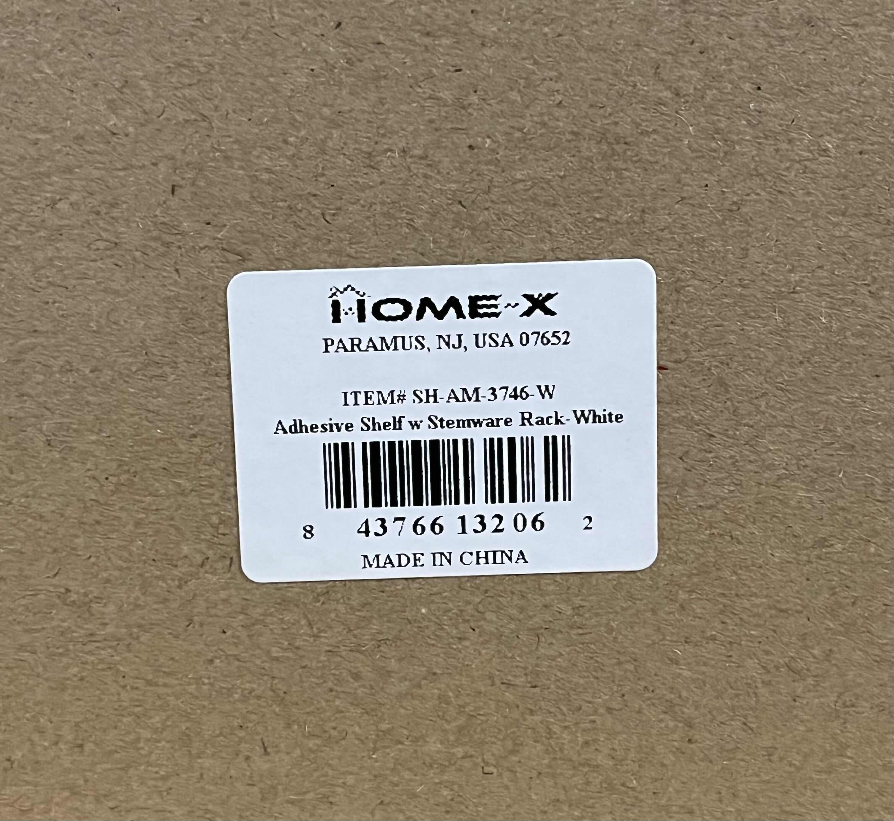 Photo 4 of HOME X WINE & STEMWARE WHITE WINE RACK MOUNT (1CASE/16PCS)