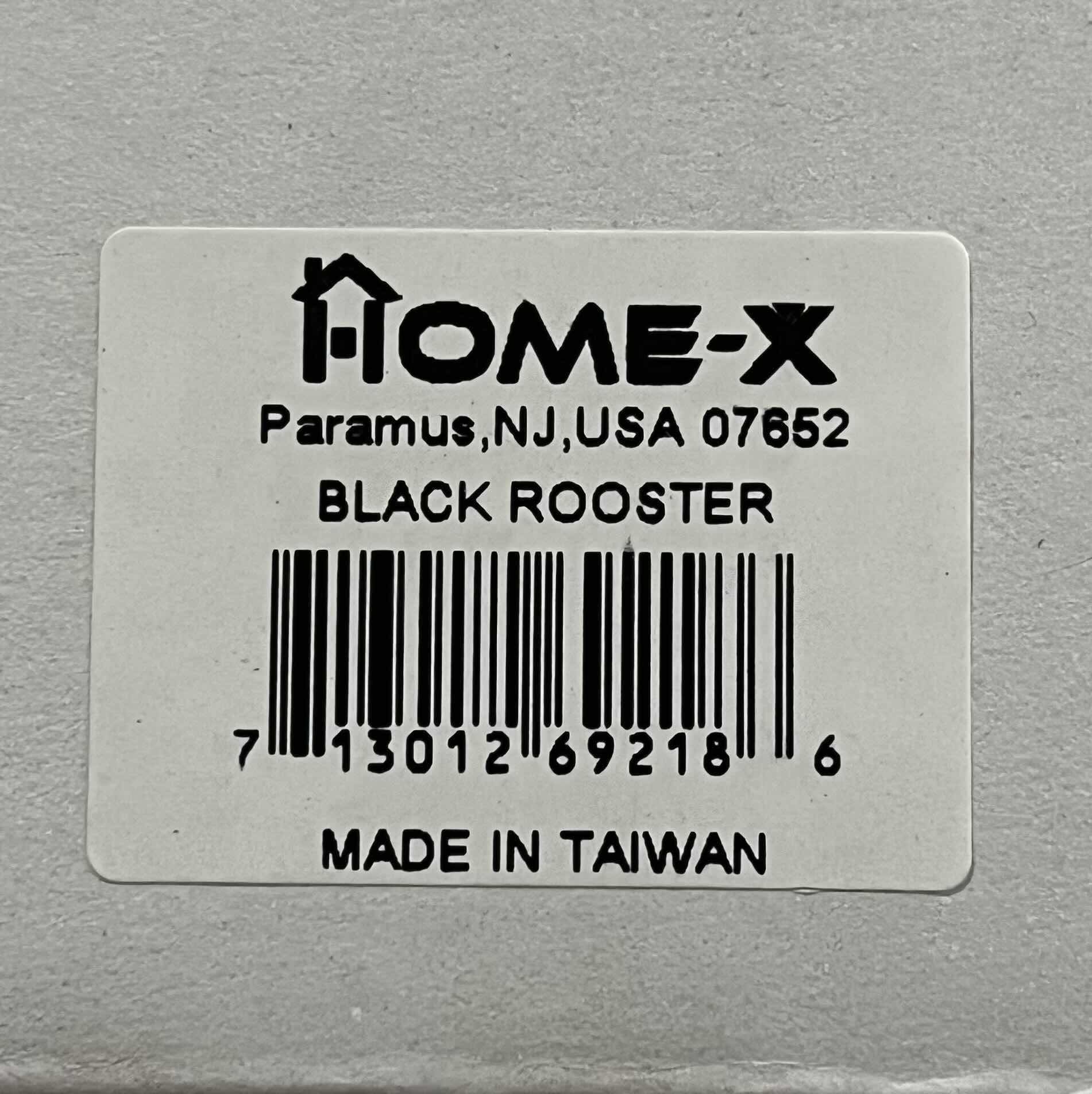 Photo 5 of HOME X BLACK ROOSTER WHISTLING TEA KETTLE 1.9QT (1CASE/6PCS)