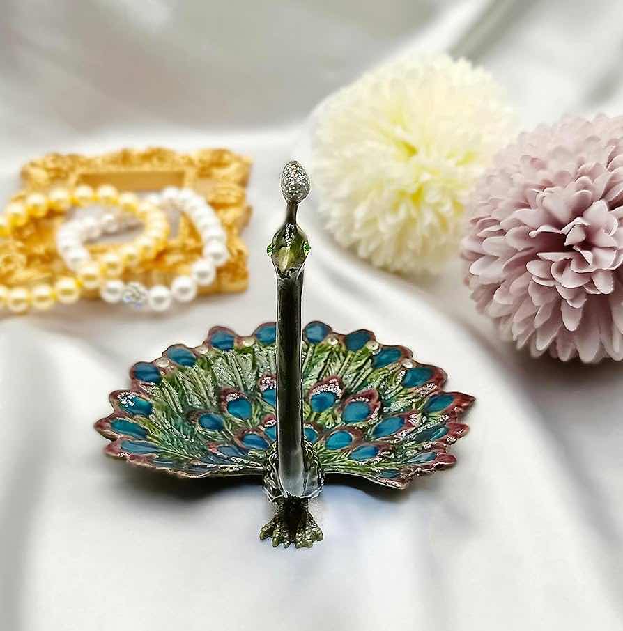 Photo 3 of NEW CASE HOME-X PEACOCK JEWELRY HOLDER (BOX OF 36)