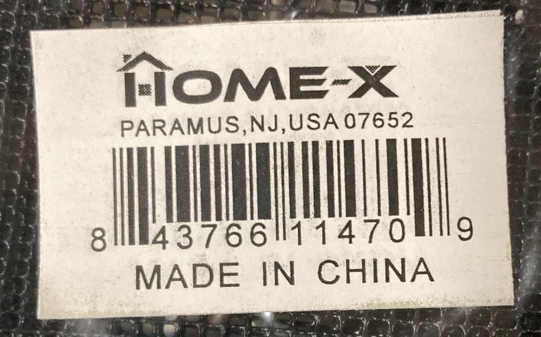 Photo 1 of NEW CASE HOME-X BLACK HANGING BAG ORGANIZER (BOX OF APPROX 100)