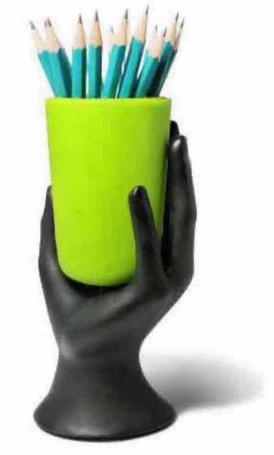 Photo 1 of NEW CASE OF ARAD THE ART OF HAND PEN/PENCIL HOLDER, BLACK/GREEN (12 PCS/CASE)