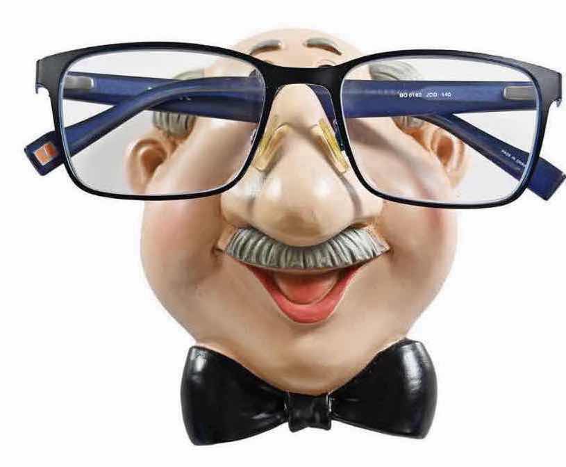 Photo 1 of NEW CASE OF HOME-X GRANDPA WALL EYEGLASSES HOLDER, HANGING DECORATIVE DISPLAY/HOLDER (24 PCS/CASE)