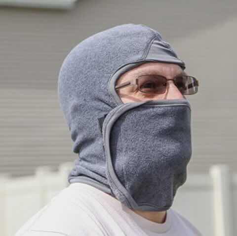 Photo 3 of NEW CASE PF HOME-X THERMAL VELCRO FULL-FACE MASK/BEANIE WRAP, GREY (100 PCS/CASE)