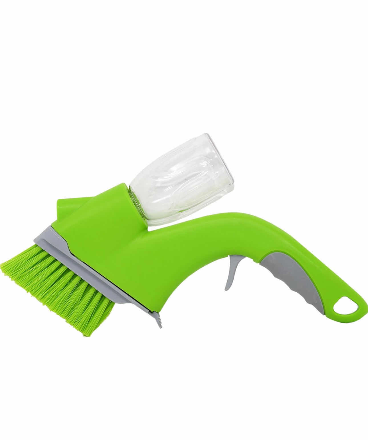 Photo 1 of 2-HOME-X -  CLEANING BRUSH WITH BUILT-IN BOTTLE SPRAYER, EASY-TO USE MULTIPURPOSE BRUSH REMOVES DIRT, DUST AND GRIME FROM DOOR AND WINDOW TRACKS