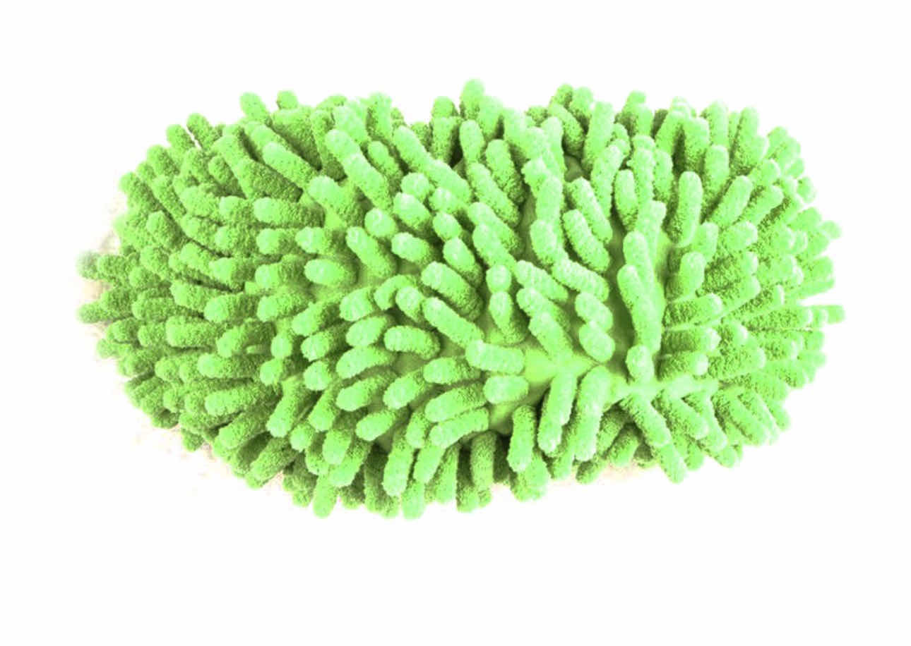 Photo 4 of 10-HOME-X WASHABLE CHENILLE FIBER,  HOME  FLOOR CLEANING DUST MOP SLIPPERS FOOT SOCK,  MOP SHOES