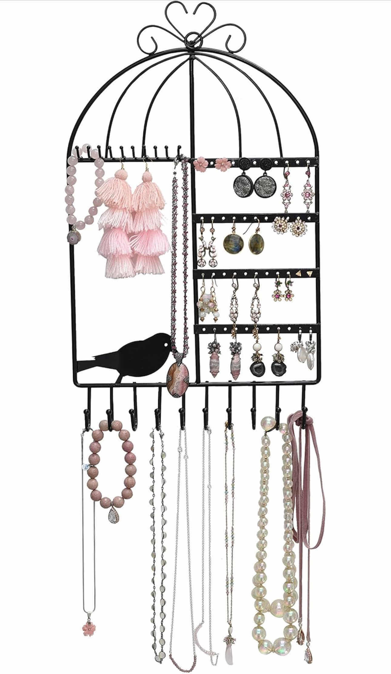 Photo 1 of BRAND NEW CASE OF ARAD BIRDCAGE JEWELRY WALL STAND BLACK