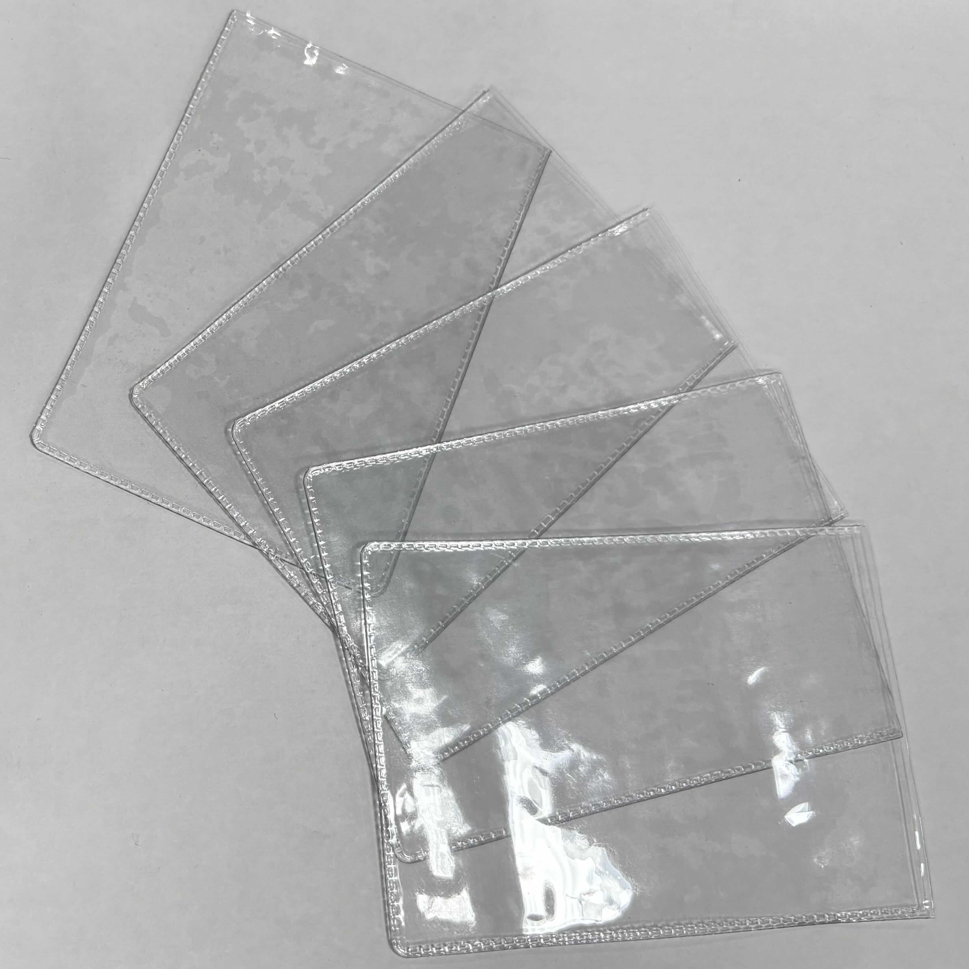 Photo 1 of BRAND NEW CASE OF 450 SETS OF 5 CLEAR ACRYLIC PLAYING CARD SLEEVES