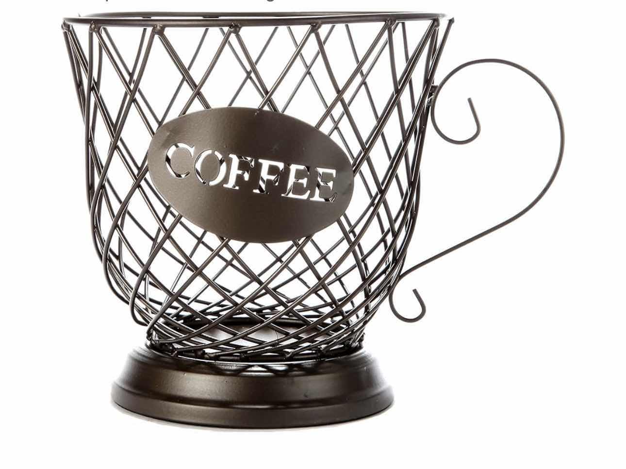 Photo 1 of BRAND NEW CASE OF COFFEE CUP COFFEE POD STORAGE BASKET BLACK