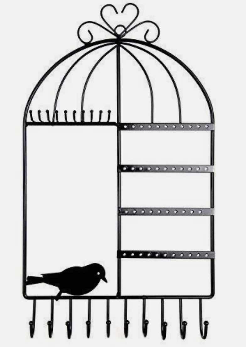 Photo 1 of BRAND NEW CASE OF BIRD CAGE WALL HANGING JEWELRY ORGANIZER AND DISPLAY