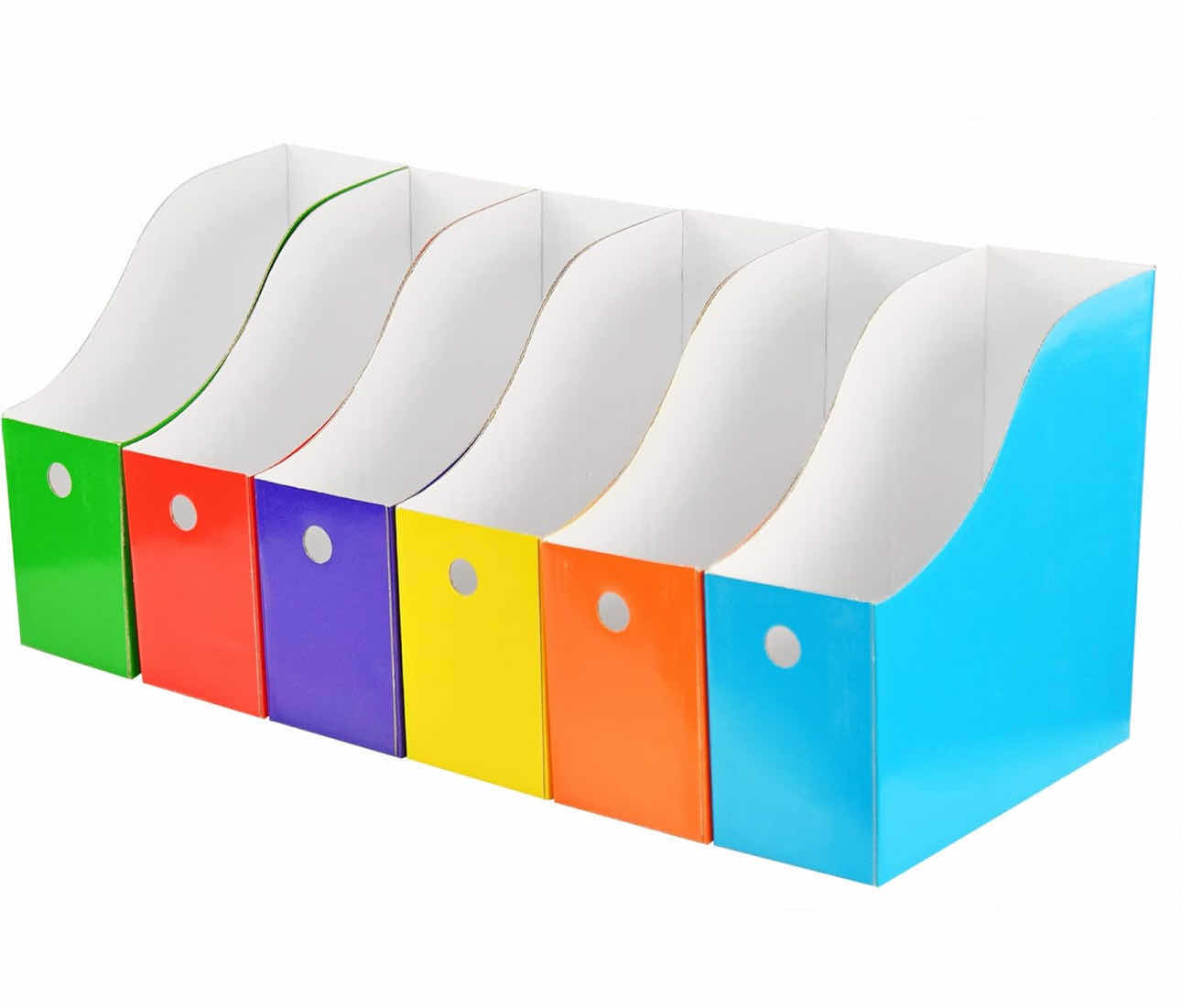 Photo 1 of BRAND NEW CASE OF HOME-X MAGAZINE FILE BOXES, 10" L x 9 ½" x 3 ¾" H,