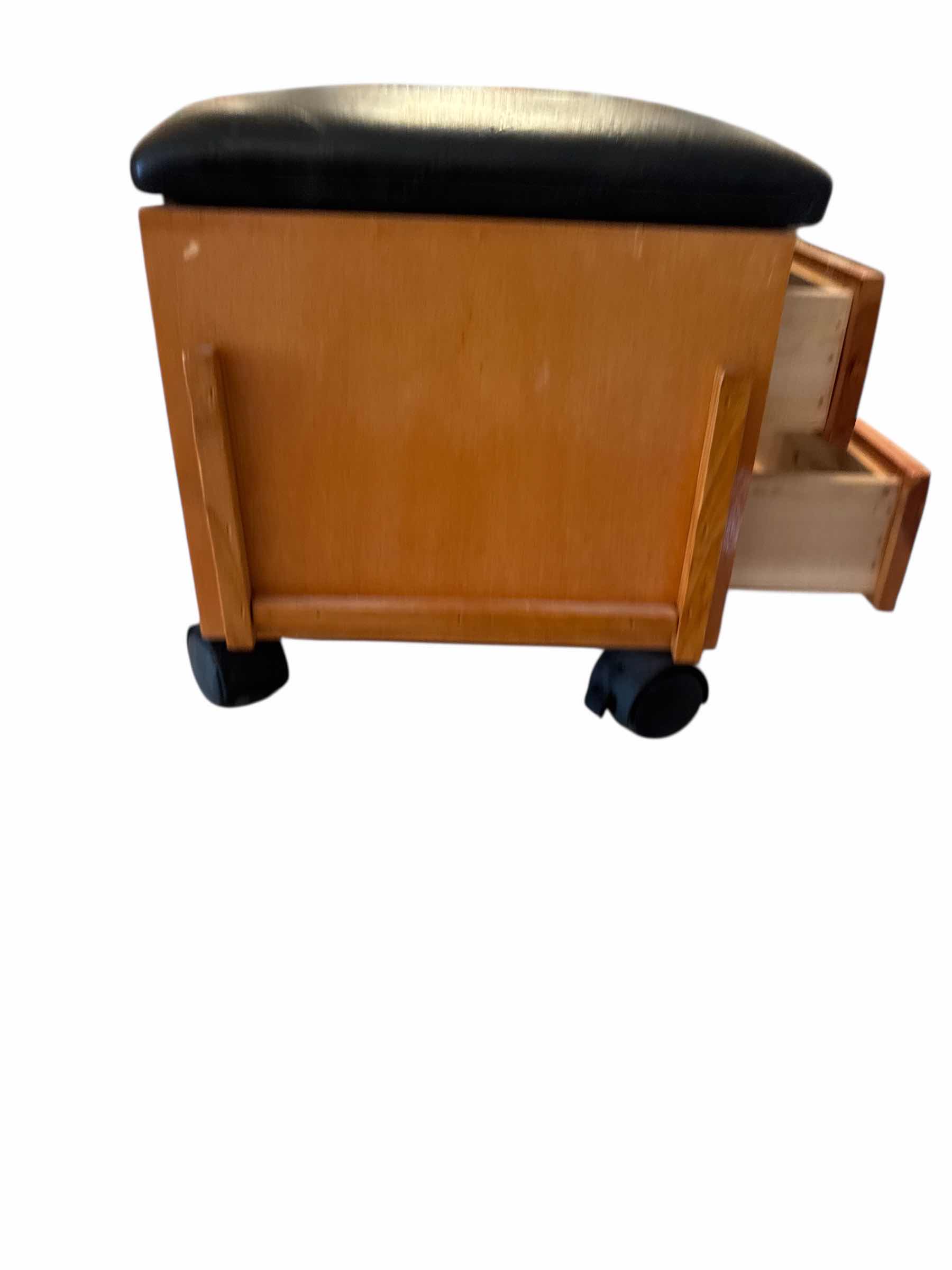Photo 1 of WHEELED STORAGE BOX WITH SEAT 12“ x 10“ H 10”