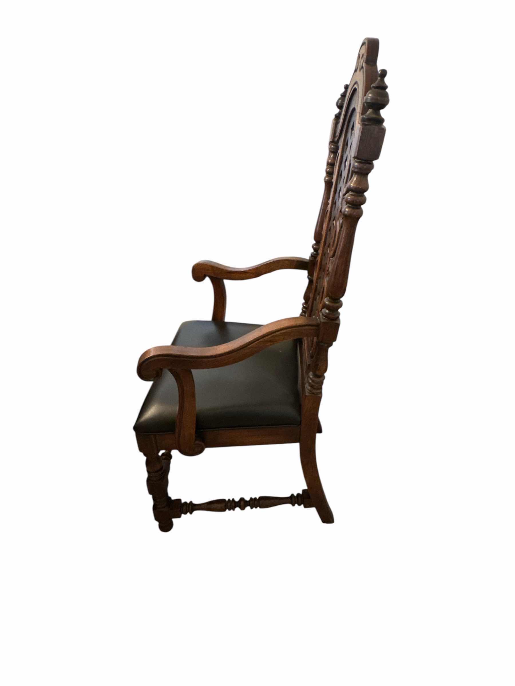 Photo 1 of 250
MID 20th CENTURY WALNUT SPANISH BAROQUE STYLE DINING ARMCHAIR