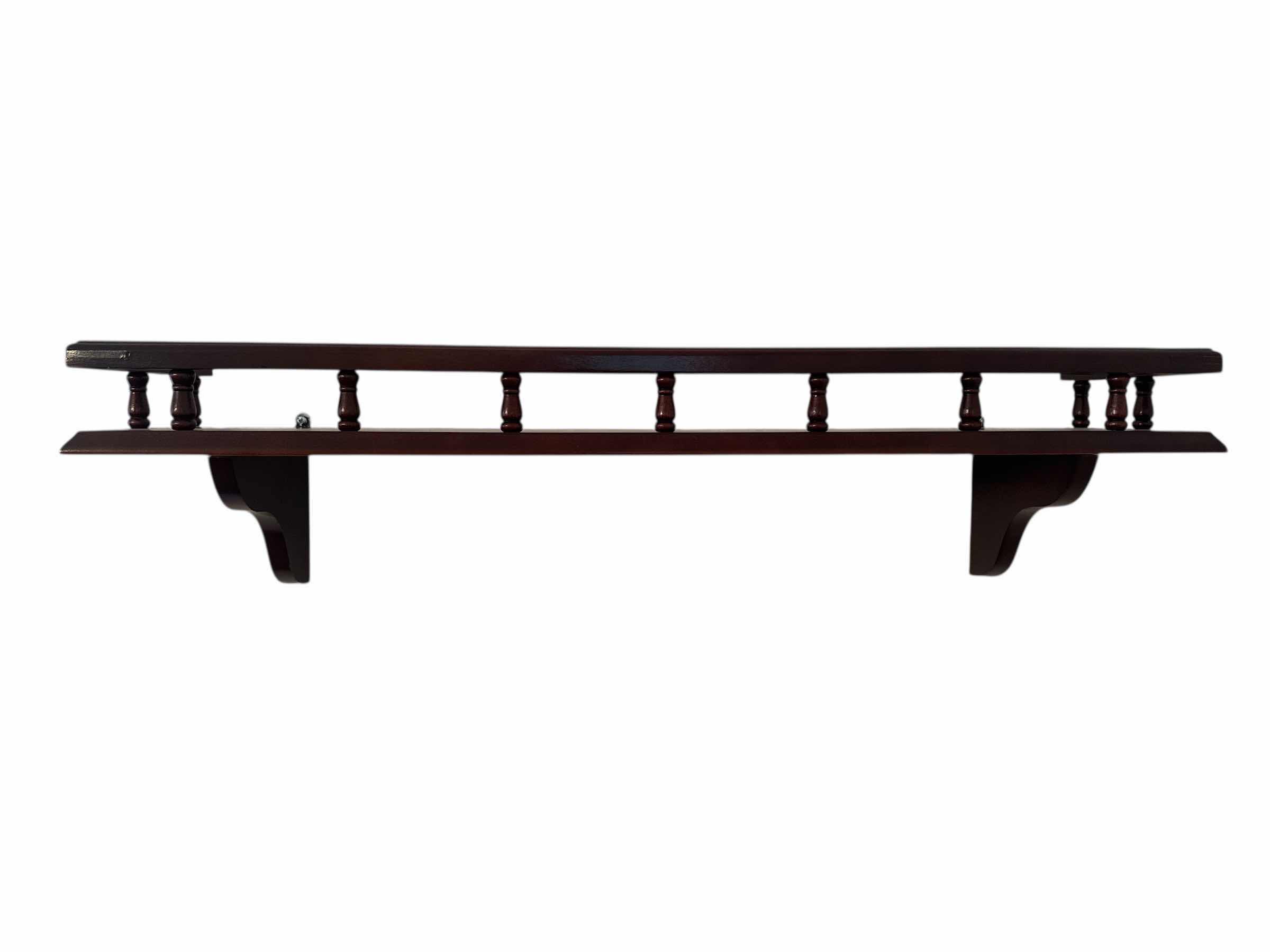 Photo 1 of CHERRY COLORED WOOD SHELF 30” x 7” H7”