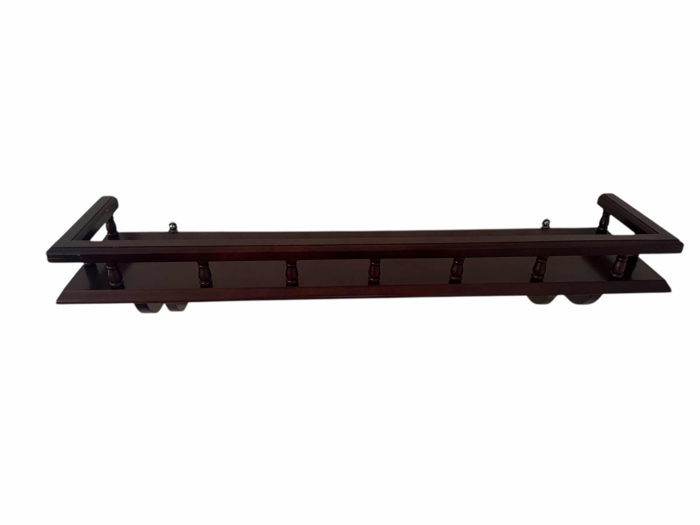 Photo 1 of CHERRY COLORED WOOD SHELF 30” x 7” H7”