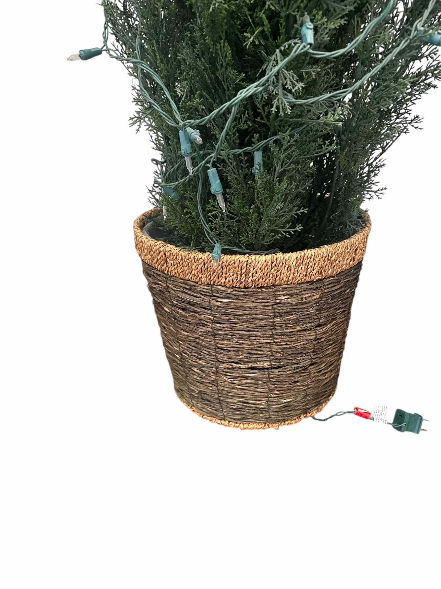 Photo 1 of 3  Faux EverGREENS. (2) 5’ and (1) 7’