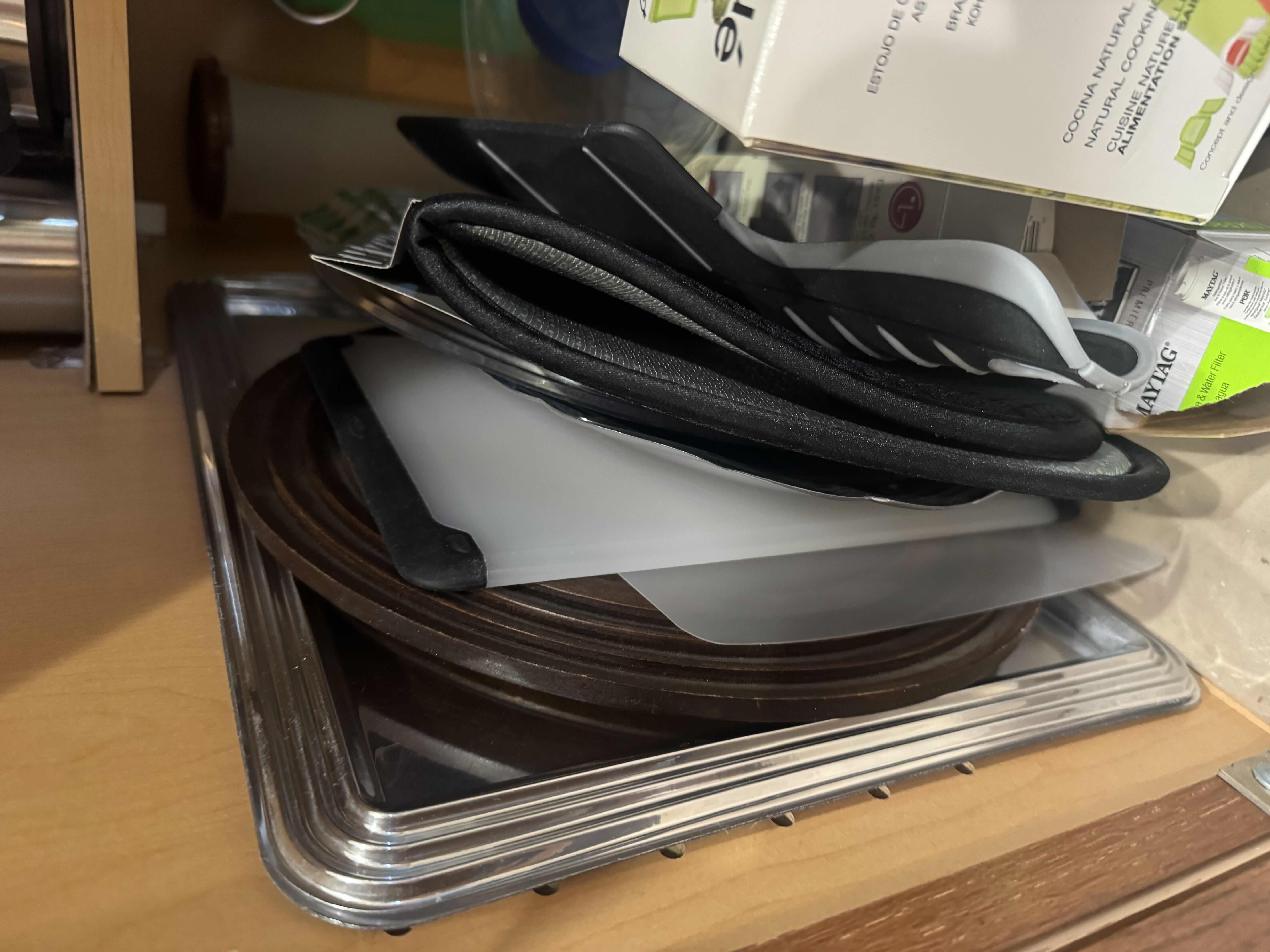 Photo 1 of CONTENTS OF CABINET: STEAMER, PLATES, INSULATED TRAVEL MUGS