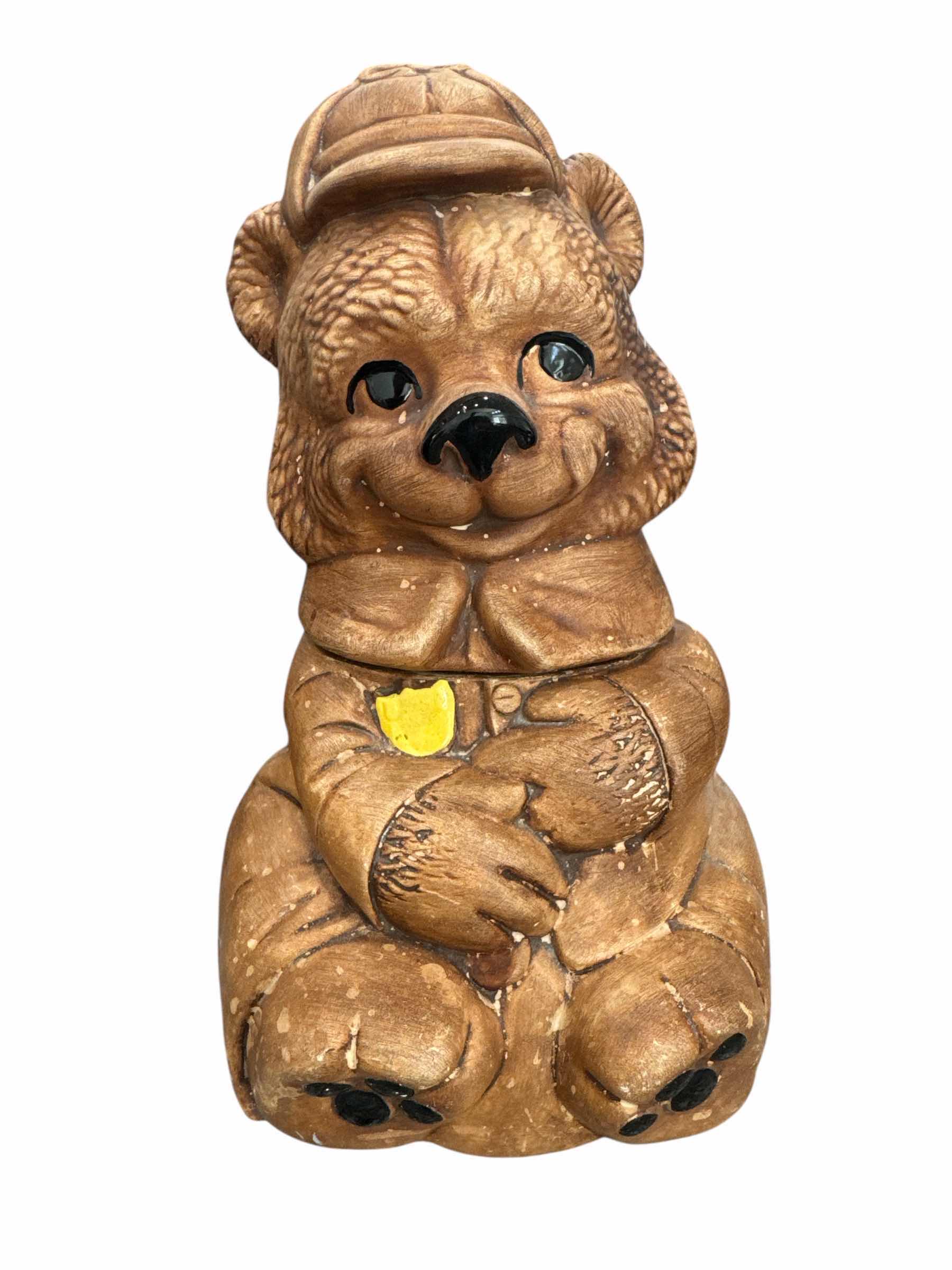 Photo 1 of 50
VINTAGE BROWN BEAR COOKIE JAR