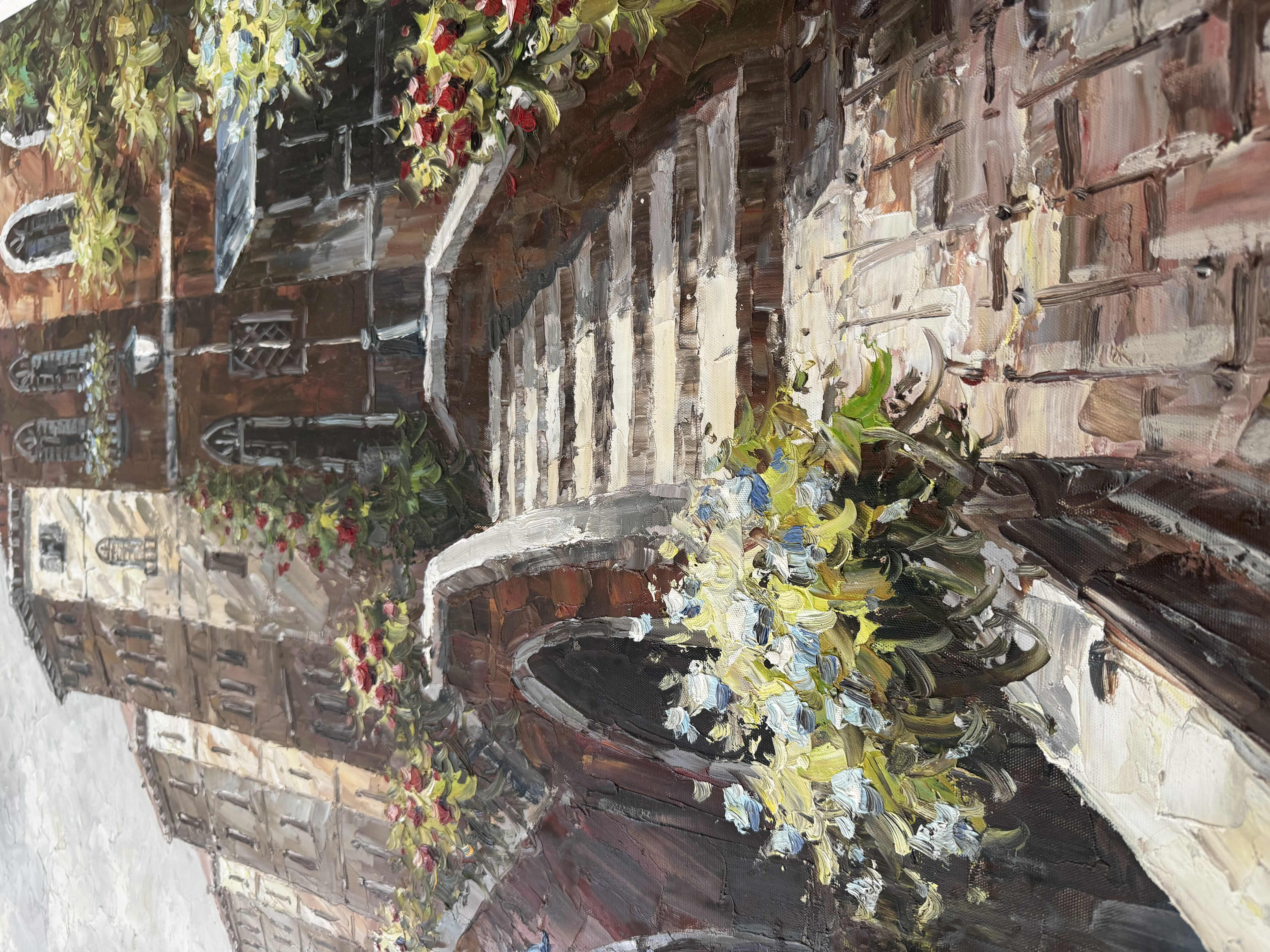 Photo 1 of 750
VINTAGE LARGE SIGNED WOOD FRAMED OIL PAINTING ON CANVAS, VENICE, ITALY ROMANTIC PAINTING ARTWORK, ART COLLECTION, HOME DECOR.

53” X 41.5” X H2”