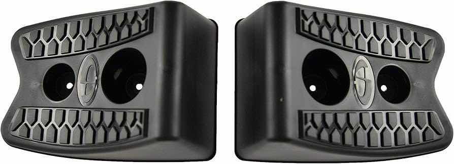 Photo 2 of NEW CASE HOME-X BLACK 2PK PLASTIC WHEEL CHOCKS (BOX OF 16 SETS)