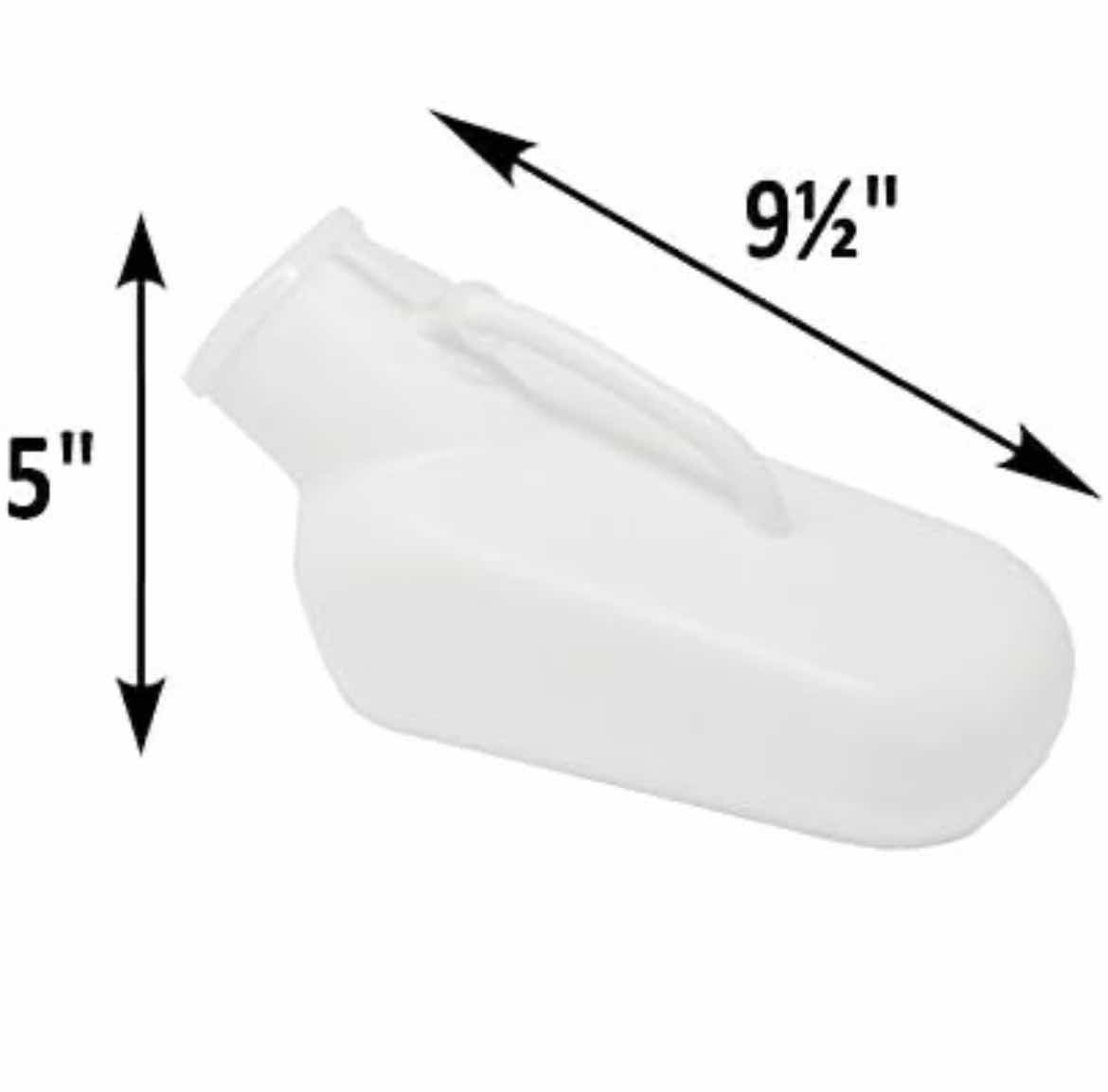 Photo 2 of NEW PALLET OF HOME X UNISEX PORTABLE PLASTIC HAND HELD URINAL (18 CASES/20PCS PER CASE)