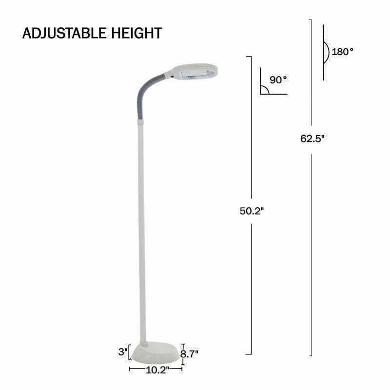 Photo 3 of $NEW PALLET OF LIL GIFT WHITE SUNLIGHT FLOOR LAMP (20 CASES/3PCS PER CASE)